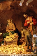 Wall Mural - Nativity Scene