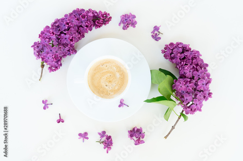 Fresh lilac flowers