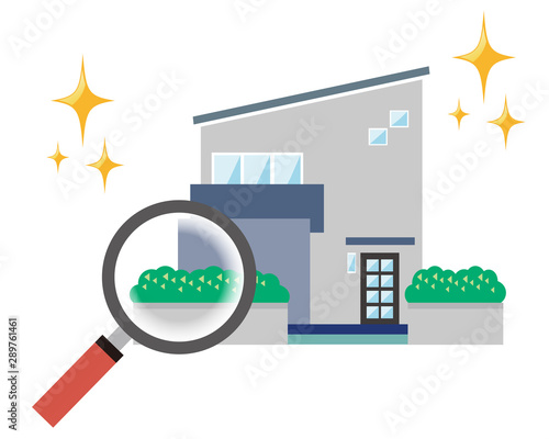 住宅 家 イラスト 一軒家 マイホーム 査定 虫眼鏡 見積 調査 Stock Vector Adobe Stock 住宅 家 イラスト 一軒家 マイホーム 査定 虫眼鏡 見積 調査 Stock Vector Adobe Stock