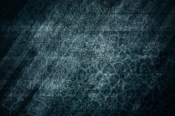 Wall Mural -  abstract dark texture background