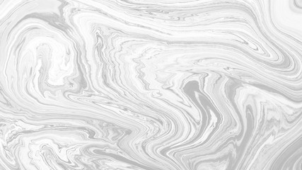 Wall Mural - white acrylic pour liquid marble abstract surfaces design.