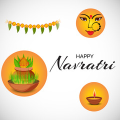 Wall Mural - Happy Navratri