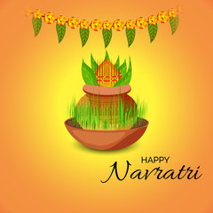 Wall Mural - Happy Navratri