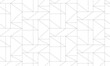 © Oleksandra - Seamless thin linear pattern. Abstract geometric background. Stylish .