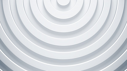 Wall Mural - 3d rings render illustration. modern surface concept. simple and abstract background for business te