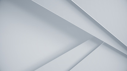 Wall Mural - clean abstract background for business slide. minimal style corporate template. 3d illustration.