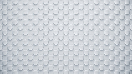 Wall Mural - abstract gray background. bright bubbles texture for modern design. clean geometric pattern. 3d illu