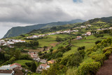Fototapeta Do pokoju - Village, nature and ocean, Azores Islands