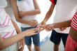 © zinkevych - Children playing rock papers scissors while having controversy