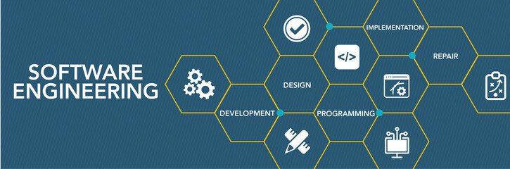 Software Engineering Icon Concept