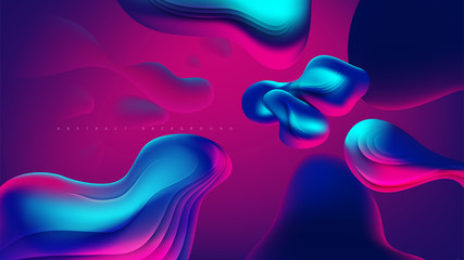 Wall Mural - Abstract Light Motion Background