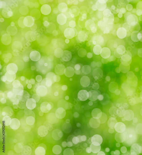 fondo verde desenfocado con bokeh natural