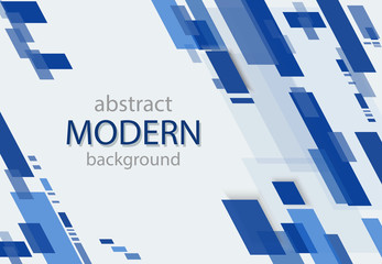 Wall Mural - abstract geometric background. transparent blue lines. modern pattern