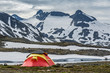 Norwegian mountain tenting