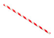 Red White Stripe Straw Cut Out