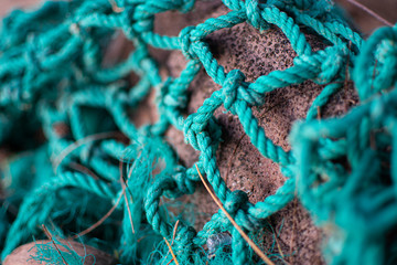 Teal rope