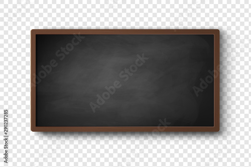 Cuadros en Lienzo Vector illustration of horizontal menu board