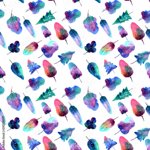 Pattern set of tree design elements