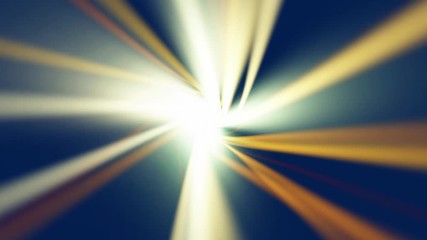 Wall Mural - Seamless loop of flying into digital technologic tunnel. Futuristic technology abstract background with lines for network, big data, data center, server, internet, speed. 3D render