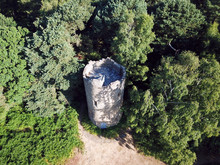 Aerial View Of A Folly Tower