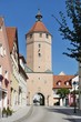 Gunzenhausen - Blasturm von der Innenstadt gesehen