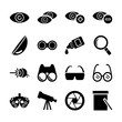 optical solid icons