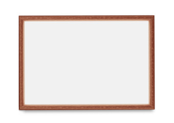 Wall Mural - Empty advertising poster (banner) - mockup template on gray background. 3D rendering