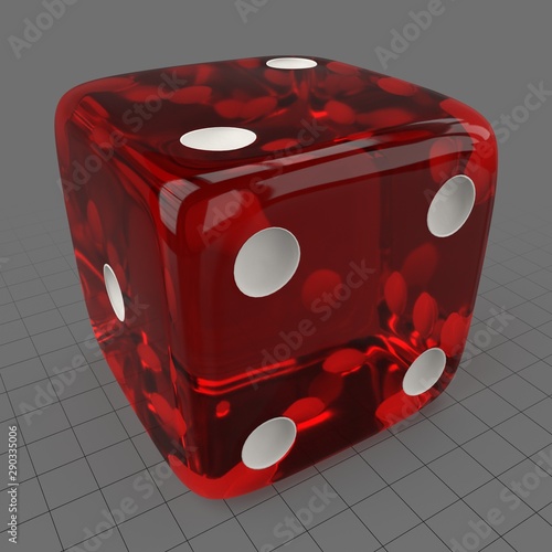 Transparent Dice 2 Stock 3d アセット Adobe Stock