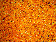 Close-up Of Pollen, Grainy Texture, Bright Not Uniform Color