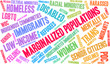 © arloo - Marginalized Populations Word Cloud