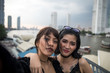 © Jovo Jovanovic/Stocksy - Two girlfriends taking a selfie together in the city