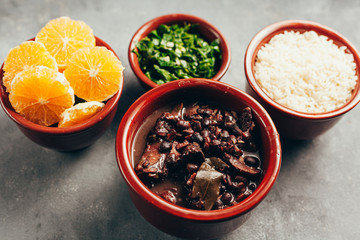 Wall Mural - Brazilian Feijoada Food. Typical dish of brazilian cuisine