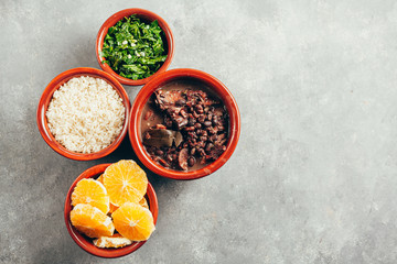 Wall Mural - Brazilian Feijoada Food. Typical dish of brazilian cuisine