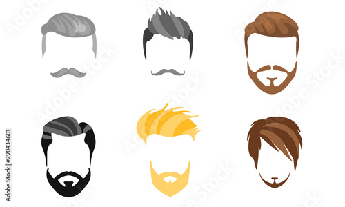 Different Male Hairstyles Beards And Mustaches Types Of