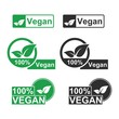 © Graficriver - vegan icon set. Vector illustration symbols isolated on white background