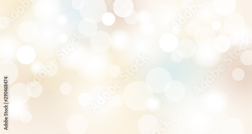 Cuadros en Lienzo Abstract bokeh lights background vector illustration