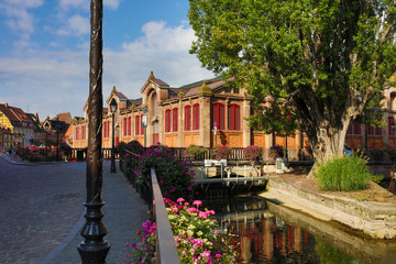 the city of Colmar in Alsace France