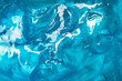 Abstract blue background with texture of slime