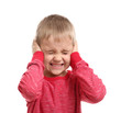 © Africa Studio - Little boy suffering from ear pain, isolated on white