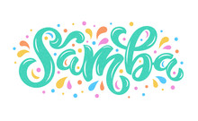 Samba Calligraphy