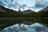 Fototapeta Do przedpokoju - Sunrise at Wedge Pond, Kananaskis Country, Canadian Rocky Mountains, Alberta, Canada