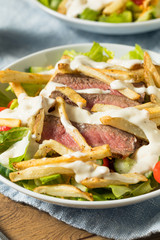 Canvas Print - Homemade Pittsburgh Salad with Steak