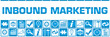 © ileezhun - Inbound Marketing Blue White Box Grid Business Symbols