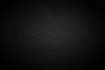 Wall Mural - Black leather texture dark background