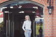 © jozzeppe777 - trendy look girl in business clothes posing in the city