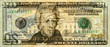 © Stockwars - Merged 2 faces of 20 dollar bill as a background