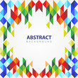 © Homeshark5tudio - Abstract triangular background, Colorful geometric pattern.