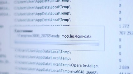 scanning files in computer system