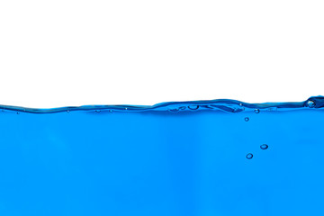 water line wave splashing blue