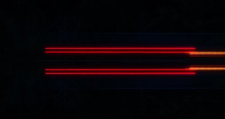 Wall Mural - super fast car night traffic lights. city life, urban scene, car light trails, transport and traffic